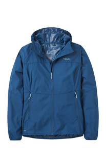 Вітровка жіноча Rab Windgather Hoody Wmns, Tempest Blue, 12 (RB QWS-85-TMB-12)