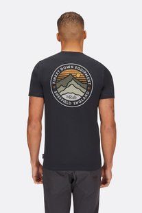 Футболка чоловіча Rab Basecamp 3 Peaks Tee, Beluga, S (RB QCC-05-BEL-SML)
