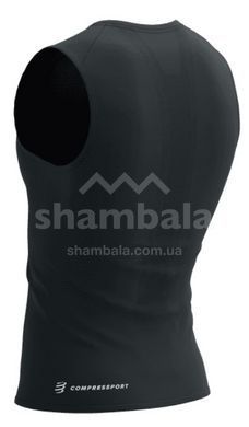 Майка мужская Compressport Trail Racing Tank M 2025, Black, M (7630102584202)