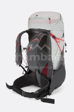 Рюкзак чоловічий Rab Muon 50, Pewter/Graphene, M (RB QAP-48-PEG-MED)