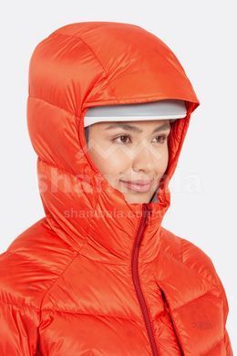 Жіночий зимовий пуховик Rab Glaceon Pro Jacket Wmns, Red Grapefruit/Tuscan Red, 12 (RB QDE-69-RGT-12)