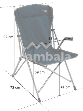 Кресло раскладное Pinguin Guide Chair, 48х34х46см, Petrol (PNG 641)