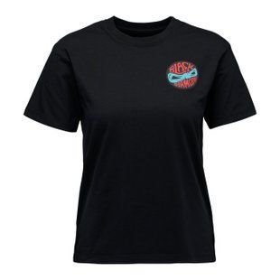 Футболка жіноча Black Diamond W Rope Badge SS Tee, Black, L (BD 7525070002LRG1)