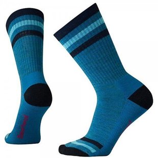 Шкарпетки жіночі Smartwool Wm's Striped Hike Light Crew, Glacial Blue, р. s (SW 01127.781-S)