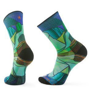 Шкарпетки чоловічі Smartwool Hike Targeted Cushion Mirror Mountain Crew, Capri, XL (SW SW002685.810-XL)