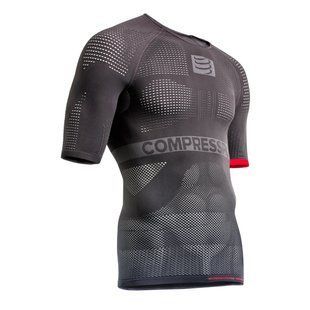Футболка Compressport On/Off Multisport Shirt SS, Grey, S (TSON-SS90-T1) 2018 FW
