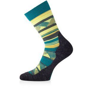 Термошкарпетки трекінгові Lasting WLI, Yellow/Green, XL (WLI-668XL)