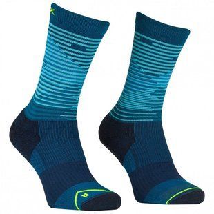 Шкарпетки чоловічі Ortovox All Mountain Mid Socks M, Petrol Blue, 42-44 (025.001.0220)