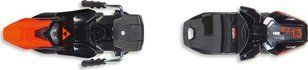 Крепление для горных лыж Fischer RX13 GW Powerrail Brake 85, Black grossy/flash red (T20120)