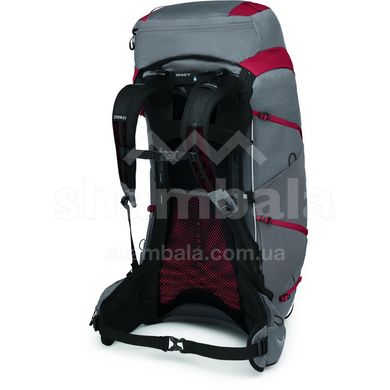 Рюкзак жіночий Osprey Eja Pro 55, Dale Grey/Poinsettia Red, WXS/S (843820149333)