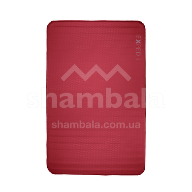 Самонадувний килимок двомісний Exped SIM COMFORT DUO 7.5, 197х125х7.5см, ruby red (7640277841109)