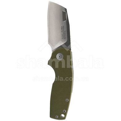 Складной нож SOG Stout SJ, OD Green, Cleaver, Stonewash (SOG 16-03-06-57)