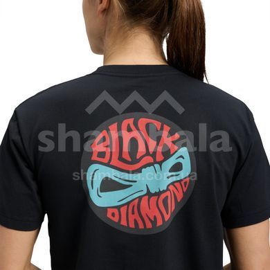 Футболка жіноча Black Diamond W Rope Badge SS Tee, Black, L (BD 7525070002LRG1)