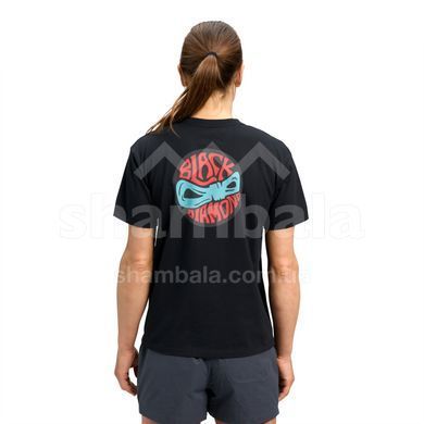 Футболка жіноча Black Diamond W Rope Badge SS Tee, Black, L (BD 7525070002LRG1)