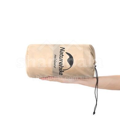 Самонадувний килимок з подушкою Naturehike NH15Q002-D, 185х60х2.5см, Beige (6927595782576)