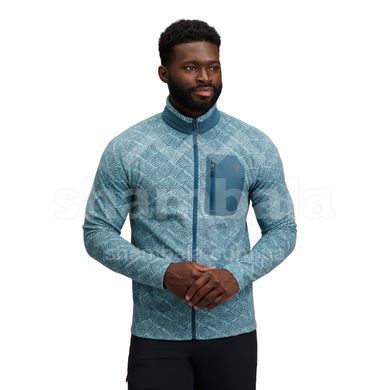 Кофта флісова чоловіча Black Diamond M Rift FZ Fleece Jacket, Granola/Pine Smoke, L (BD 7441179744LRG1)