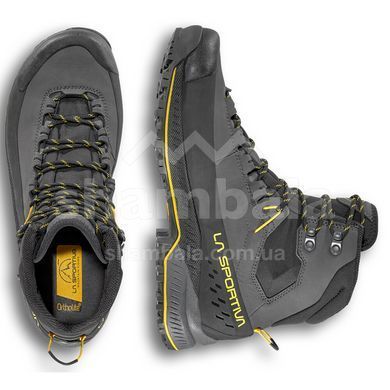 Ботинки La Sportiva TX5 Evo Mid GTX, Carbon/Yellow, 43 (LS ZFHS107G00Y00-43)