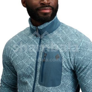 Кофта флісова чоловіча Black Diamond M Rift FZ Fleece Jacket, Granola/Pine Smoke, L (BD 7441179744LRG1)