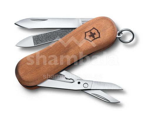 Швейцарский складной нож EVOWOOD 81 65мм/1сл/5функ/орех /ножн