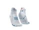 Шкарпетки Compressport Pro Racing Socks V4.0 Run Low, White/Fjord Blue, T1 (XU00047B 011 0T1)