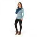 Термокофта жіноча Smartwool Wm's Merino 250 Asym Top, Nile Blue Medallion, Р. XS (SW 15109.C17-XS)