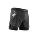 Шорти чоловічі X-Bionic Twyce Race 2in1 Shorts Men, Black/Charcoal, L (7613418251006)
