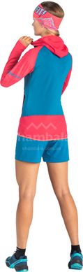 Женская флисовая кофта с рукавом реглан Dynafit Transalper Light Ptc W Hoody, р.40/34 - Blue/Pink (71177 6462)