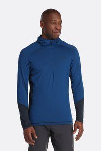 Кофта флісова чоловіча Rab Conduit Hoody, Ink, XXL (QBL-42-INK-XXL)