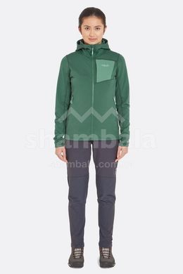 Жіноча флісова кофта Rab Superflux Hoody Wmns, Citadel, 8 (QFG-14-CIT-08)