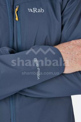 Демисезонная мужская Soft Shell куртка Rab Vapour-rise Flex Jacket, BELUGA, M (821468734593)