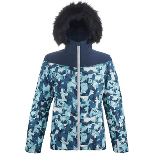 Горнолыжная женская теплая мембранная куртка Millet Ruby Mountain JKT W, Saphir Glacier Print, S (MIV9226 9603_S)