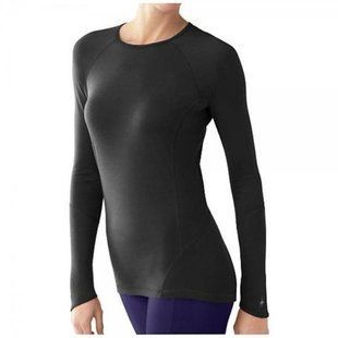 Термофутболка жіноча Smartwool NTS Light 195 Crew Black, р.L (SW SL231.001-L)