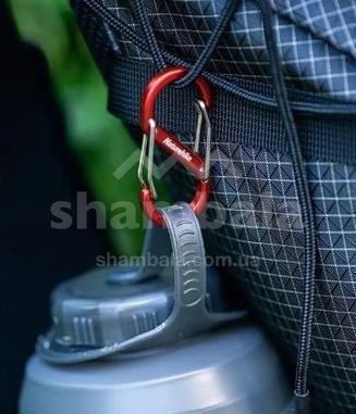 Карабин Naturehike S-type&nbsp;NH20GS004, 40&nbsp;мм, S, Red, 4 шт (6927595747100)
