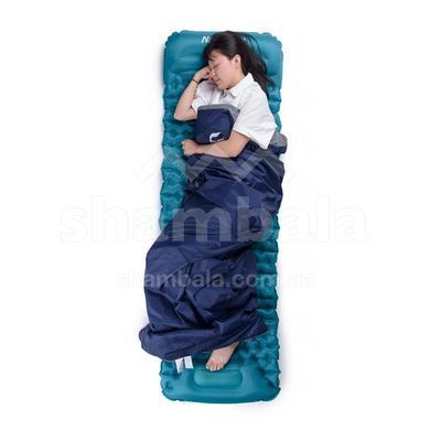 Спальний мішок Naturehike Ultralight LW180 NH21MSD04 (15/8°С), 185 см - Left Zip, XL, Dark Blue (2000999789229)