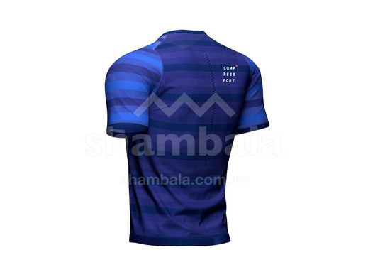 Чоловіча футболка Compressport Racing SS Tshirt, Blue, L (AM00016B 500 00L)