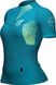 Женская футболка Compressport Trail Postural SS Top W 2022, Enamel/Paradise Green, S (AW00089S 525 00S)