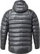 Мужской легкий пуховик Rab Zero G Jkt, Steel, XL (RB QDN-56-ST-XL)