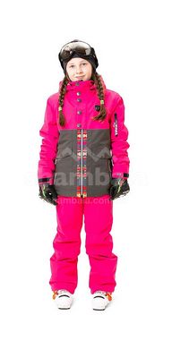 Горнолыжная детская теплая мембранная куртка Rehall Bellah Jr 2020, 152 - beetroot (51028-152)