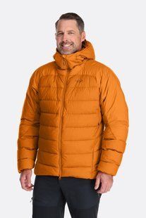 Мужской зимний пуховик Rab Infinity Alpine Jacket, Marmalade, XLG (QDB-27-MAM-XLG)