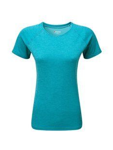 Футболка Montane Female Dart T-Shirt, Blue Ridge, р.L/14/40 (FDAZNBLRN5)