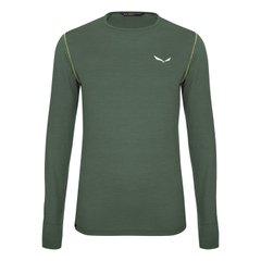 Мужская футболка Salewa Pedroc Alpine Wool Long Sleeve Men's Tee, Green, 46/S (277540690)