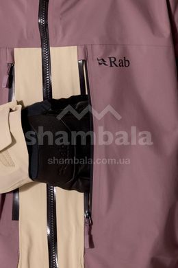 Мембранна куртка чоловіча Rab Bigline Jacket, Dark Iris/Dark Pebble, L (RB QWI-89-DDP-LRG)