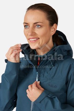 Мембранна куртка жіноча Rab Namche GTX Jacket Wmns, Orion Blue, 16 (QWH-78-ORB-16)