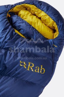 Спальний мішок жіночий Rab Neutrino 400 Wmns Regular, (-7&deg;C), 170 см - Left Zip, Nightfall Blue (RB QSM-91-NFB-REG-LZ)