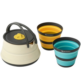 Набір посуду Sea to Summit Frontier UL Collapsible Kettle Cook Set w/Sack з чохлом, на 2 персони (STS ACK025031-122104)