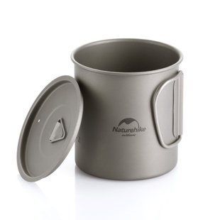 Кружка титанова Naturehike NH20CJ005, 450 мл (6927595745786)