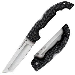 Ніж складаний Cold Steel Voyager XL Tanto Plain, Black (CST CS-29AXT)