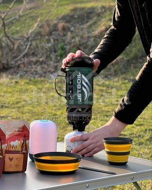 Система приготування їжі Jetboil Flash 1 л, Carbon (JB FLCBN)