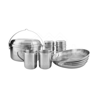 Набор посуды Tatonka Picnic Set IV Silver , Silver (TAT 4142.000)