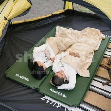 Самонадувний килимок Naturehike NH20DZ003, 200х63х5см, Beige (6927595793206)